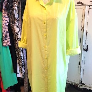 Long shirt dress/cover up